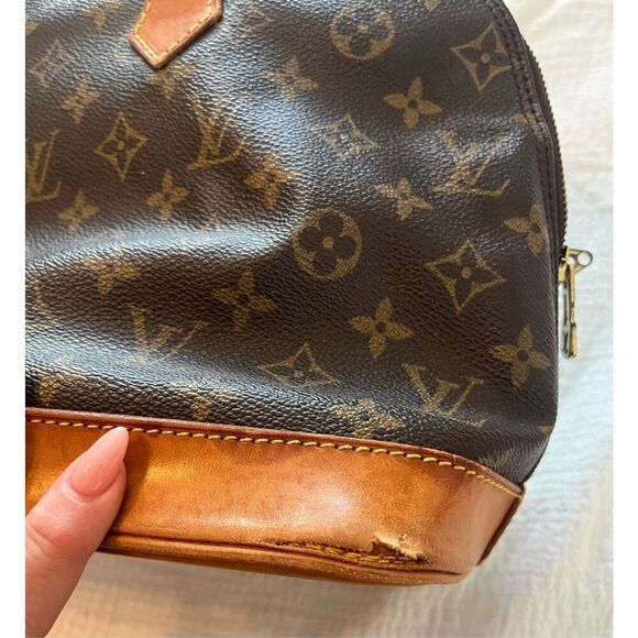 Louis Vuitton Vintage Alma Handbag Monogram Canvas PM - Picture 5 of 16
